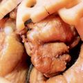 kona8's cooksnap of when they made こんにゃくと手羽元のこっくり煮.