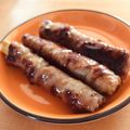 あんみつ☆'s cooksnap of when they made 茄子の豚巻き照り焼き♪.