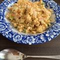 あちゃむ✩'s cooksnap of when they made ランチに♬おからとレタスのヘルシー炒飯.