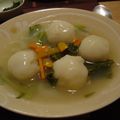 ハルル's cooksnap of when they made もちもち じゃがいも団子のスープ.