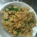 あやこ６１'s cooksnap of when they made 菜の花のチーズ入り洋風炊き込みごはん.