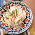 hikaru514's cooksnap of when they made カニカマと玉ねぎと胡瓜のオーシャンサラダ.