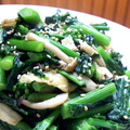 たくのスプーン's cooksnap of when they made 簡単♪菜の花と油揚げの炒め物.