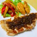 ★若にゃん's cooksnap of when they made オニオンチキンソテー.
