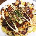 jiin's cooksnap of when they made 小麦粉で簡単！お好み焼き.