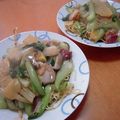 ピノキヨ's cooksnap of when they made 広東風 ホタテ貝のあんかけ焼きそば.