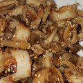 nachi61's cooksnap of when they made きのことちくわのピリ辛和え.