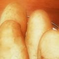 クックG1KA2L☆'s cooksnap of when they made 手捏ね☆黒糖パン×黒糖ミルククリーム★.