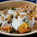 wakamegu's cooksnap of when they made なんちゃってカボチャグラタン.