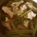 あんこだよ。's cooksnap of when they made 鶏手羽元とセロリのナンプラースープ.