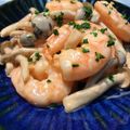 ☆さぶ☆☆'s cooksnap of when they made 海老としめじのピリ辛オーロラソース和え.
