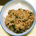 ぷっくりんご's cooksnap of when they made 冷奴☆めかぶ納豆のせ.