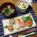 __Akiko's cooksnap of when they made #手まり寿司#誕生日#おもてなし.