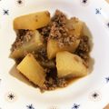 kana7332's cooksnap of when they made 大根と豚ひき肉の煮物.