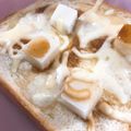 クック9PFQEB☆'s cooksnap of when they made ☆餅チーズ焦がしバター醤油トースト☆.