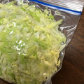 クックRPIZXH☆'s cooksnap of when they made 千切りキャベツの保存の仕方.