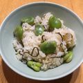 natsuko｡˚✩'s cooksnap of when they made シンプル塩味＊そら豆と塩昆布ごはん.
