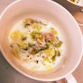 なーなちゃん's cooksnap of when they made 春キャベツとベーコンのミルクスープ.