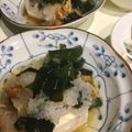 B☆Y's cooksnap of when they made なめことワカメのおろし冷奴.