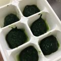 プリン後輩's cooksnap of when they made 離乳食初期 ほうれん草ペースト.
