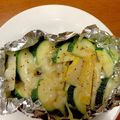 春風桃之介's cooksnap of when they made 筍とズッキーニのホイルはさみ焼き☆BBQ.