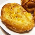 クックYLSKXN☆'s cooksnap of when they made うちの大人気パン☆ハムコーンパン♪.