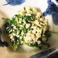 木彫りぐま's cooksnap of when they made 小豆菜（アズキナ）の白和えごま風味♪.