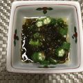 あるぺんちゃん's cooksnap of when they made 夏が旬！味付け不要♪オクラもずく酢.