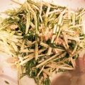 Maaooo's cooksnap of when they made 水菜とツナのゴママヨサラダ.