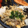 moca101019's cooksnap of when they made 簡単☆豚肉と豆腐とえのきの卵とじ.