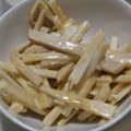 ヨシヨッシー's cooksnap of when they made 大根のオイマヨサラダ.
