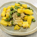 ☆すぬぴっぴ☆'s cooksnap of when they made 切干大根とさつま芋と枝豆の煮物.