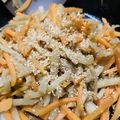 かめこげこ's cooksnap of when they made ヤーコンのコクまろきんぴら.