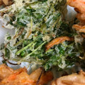 ももの父's cooksnap of when they made 簡単、美味しすぎてハマる。豆苗のかき揚げ.