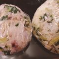 komugiko4's cooksnap of when they made ✿胡桃・野沢菜・ちりめん山椒の混ぜご飯✿.