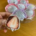 クックりーちゃん's cooksnap of when they made レンジで簡単！ぶどう大福.