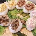 komugiko4's cooksnap of when they made 【農家のレシピ】菜っ葉のお寿司.