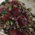 Miaaaaaaam's cooksnap of when they made 肉味噌と福神漬の和風ボロネーゼ.
