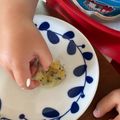 カナeco's cooksnap of when they made 離乳食♡鱈のじゃがいもおやき.