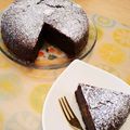 えんどうまめ1449's cooksnap of when they made 低糖質制限 大豆粉入り濃厚生チョコケーキ.