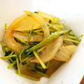 サーオ's cooksnap of when they made 豆苗のしゃきしゃき炒め.