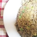 ☆yopipi's cooksnap of when they made あまったお蕎麦でニラチヂミ☆.