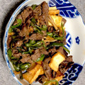 ネムネムのクゥ's cooksnap of when they made 牛肉と厚揚げの甘辛オイスター炒め.