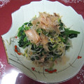candy2131's cooksnap of when they made ほうれん草ともやしのおひたし.