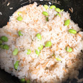 クックMGZ2GC☆'s cooksnap of when they made 桜えびと枝豆の炊き込みご飯.