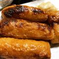 梅乃花おり's cooksnap of when they made こんがりおいし〜！焼きいなり.