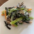 クックXO5ACR☆'s cooksnap of when they made 小松菜とひじきとツナのサラダ 超簡単！.