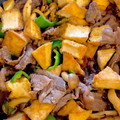 クックE0SQV1☆'s cooksnap of when they made 牛肉と厚揚げの煮物.