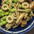 クックZ8J4H4☆'s cooksnap of when they made えのきと枝豆の炒めもの.