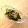 にきけん's cooksnap of when they made 簡単！きゅうりのおかか胡麻和え.